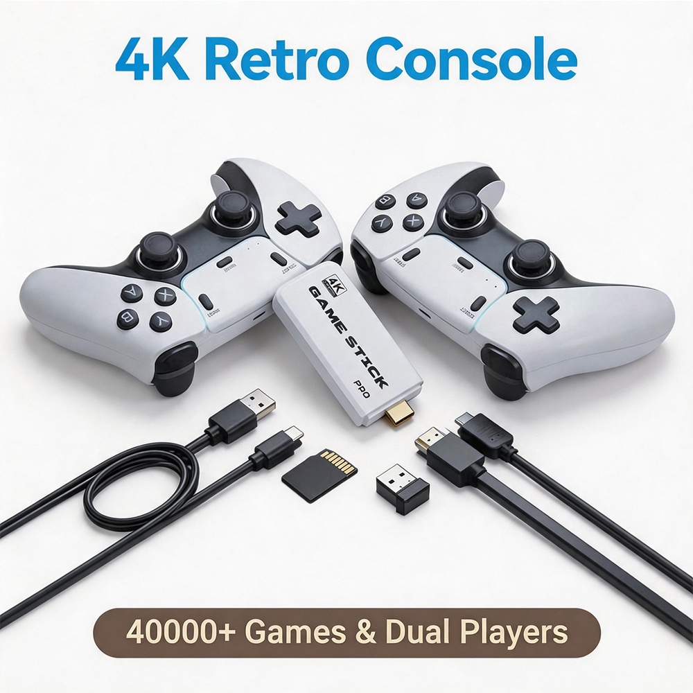 Retro Gaming Station - Consola de Juegos Competitiva para Dos