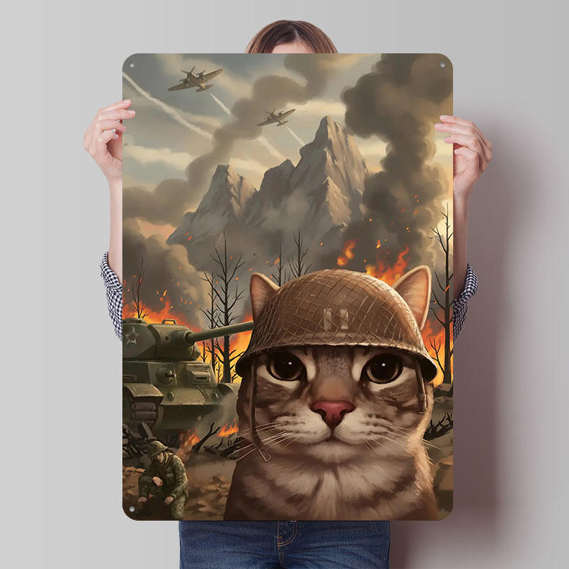 Retro Gaming Meme - Póster Metálico del Meme The Thousand
