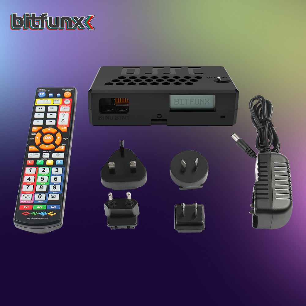 Retro Gaming Hard Drive - Bitfunx OSSC HW V1.8 Convertidor de