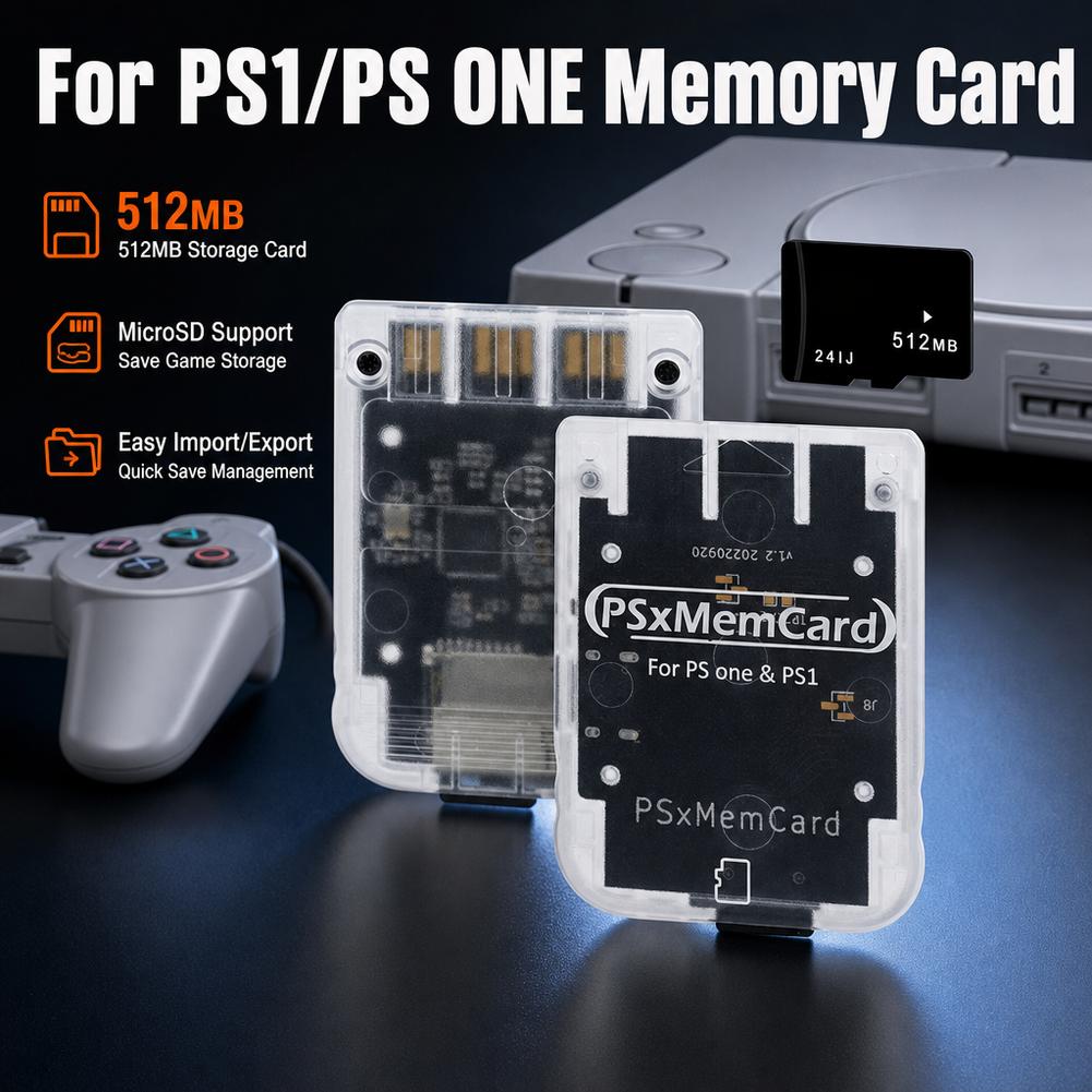 Memory Card Ps1 - Tarjeta de memoria PSxMemCard para PlayStation