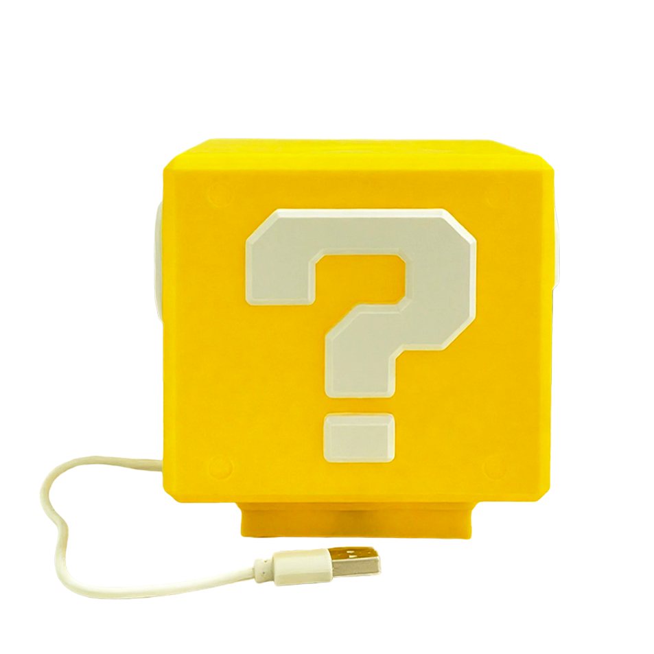 Retro Gaming Projector - Lámpara de Bloques 2026 con Efectos