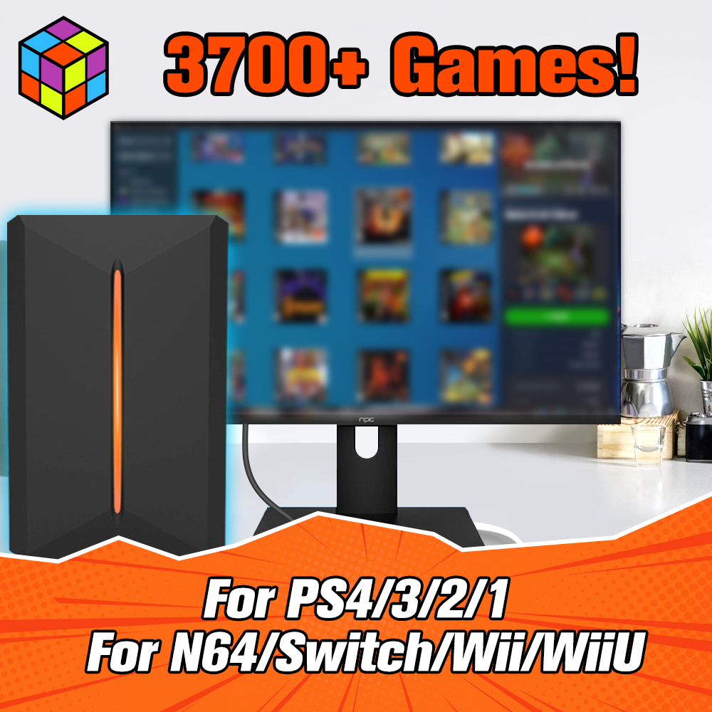 Retro Gaming Hard Drive - Launchbox-disco duro para videojuegos, consola de