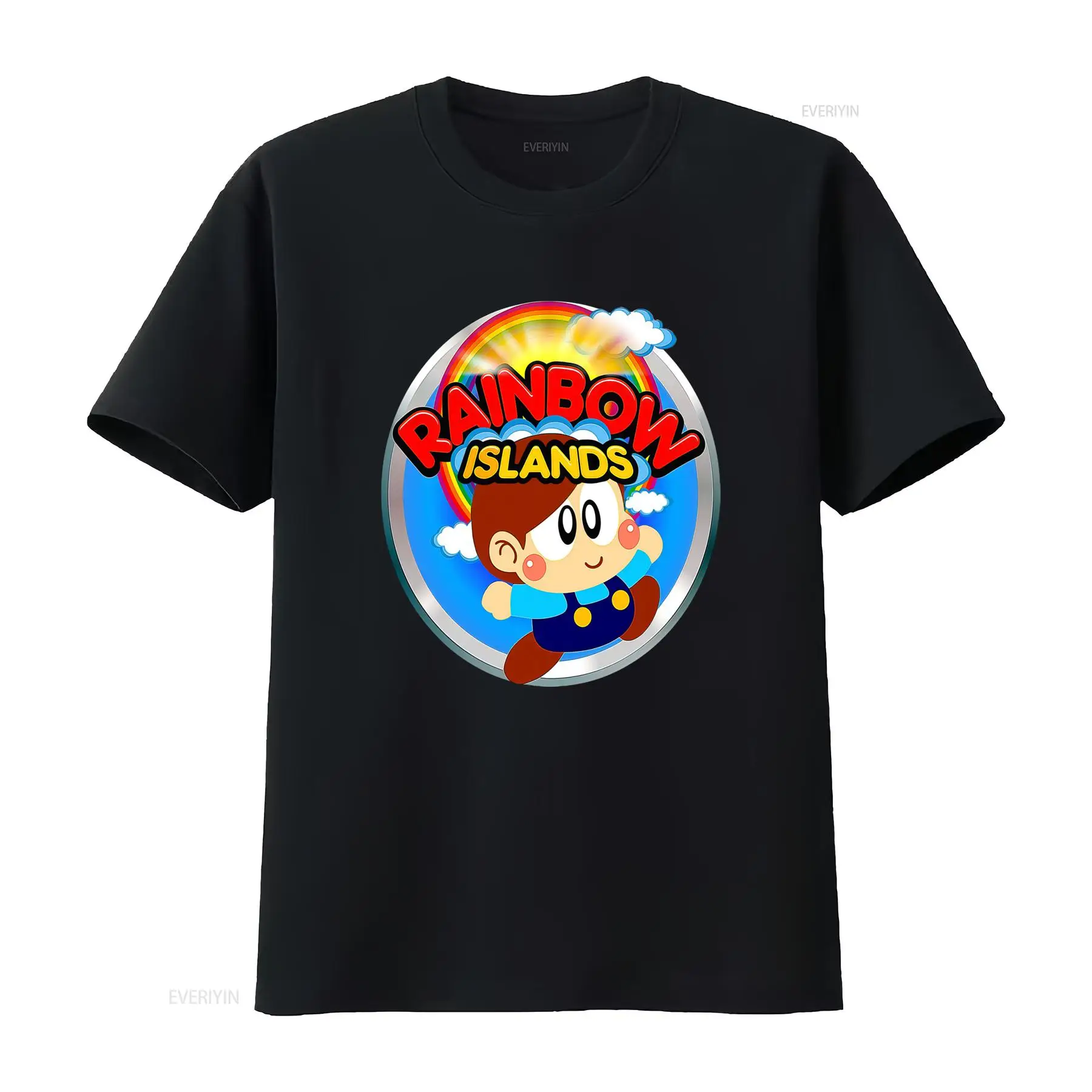 Retro Gaming Event - Camiseta de videojuegos Rainbow Islands con