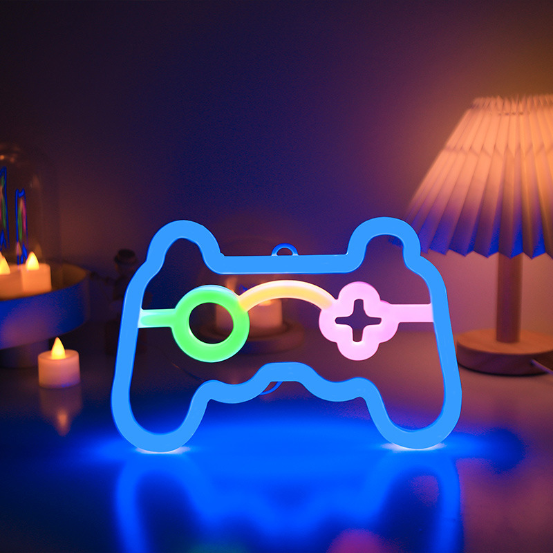 Retro Gaming Projector - Luces de Neón para Gamers, Lámpara
