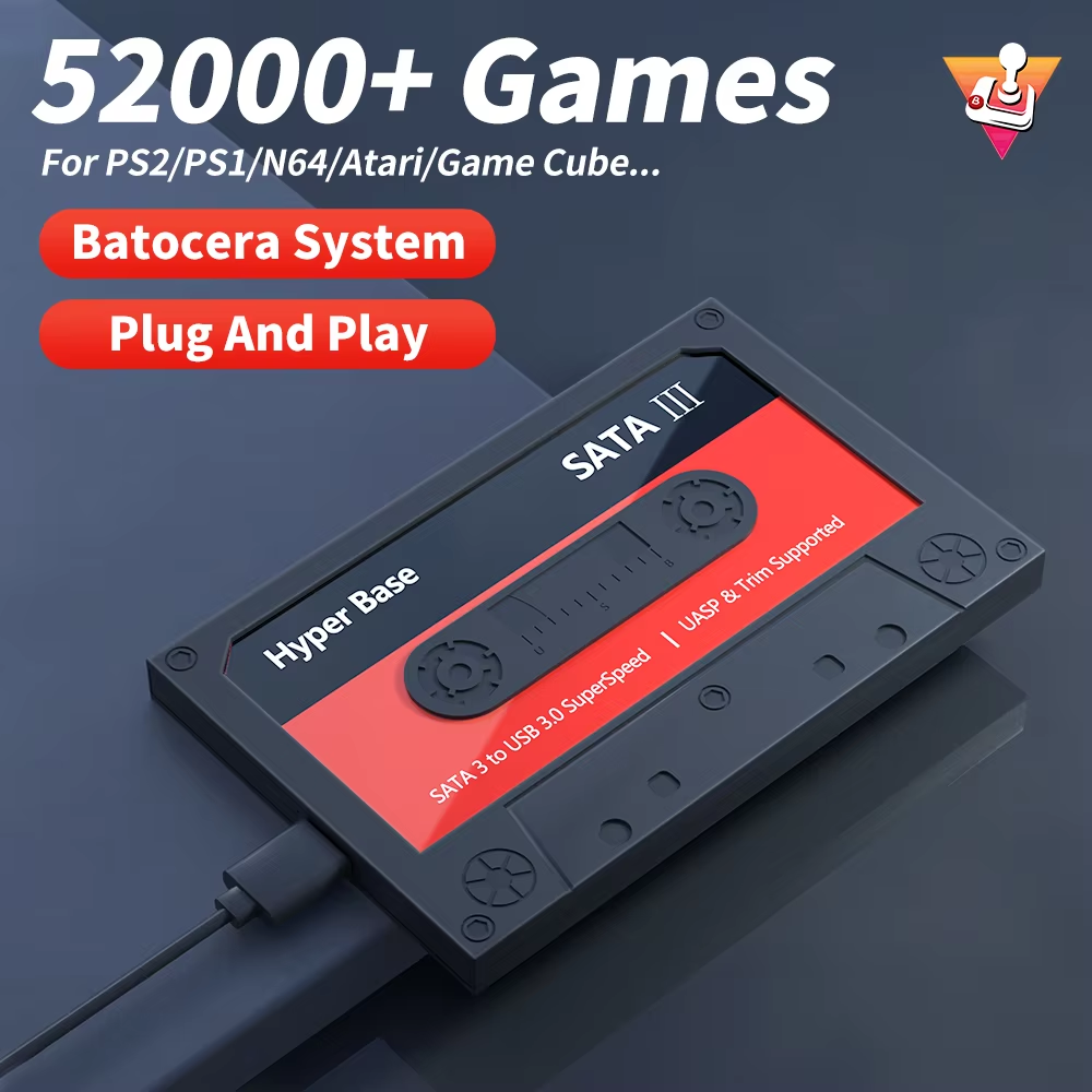 Retro Gaming Hard Drive - Disco duro de juego Retro Batocera