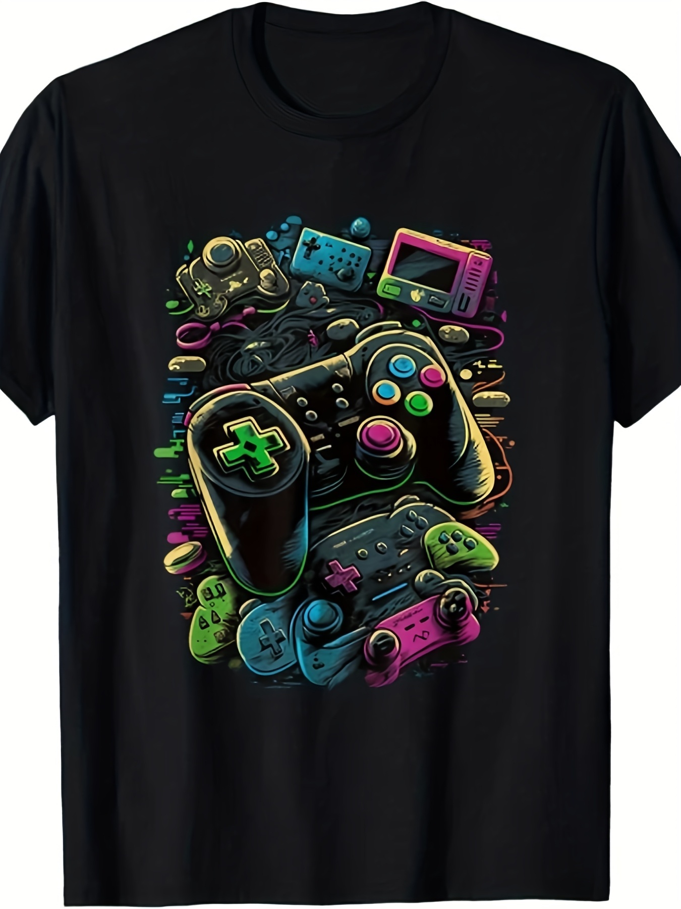 Retro Gaming Icons - Camiseta Retro de Videojuegos para Hombre