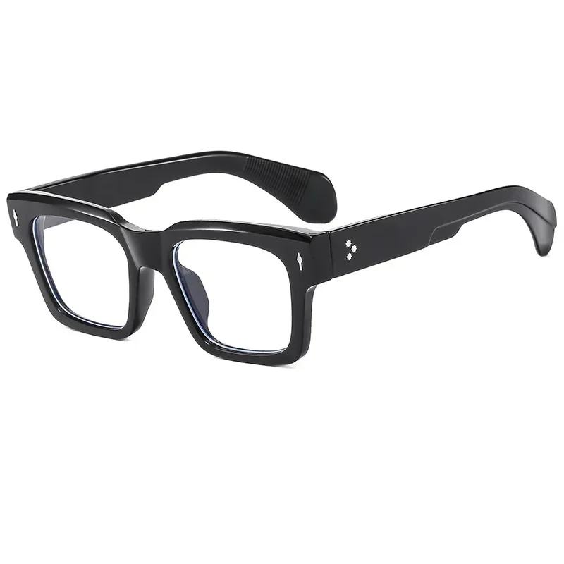 Retro Gaming Projector - Gafas con Marco Cuadrado Grande, Anti