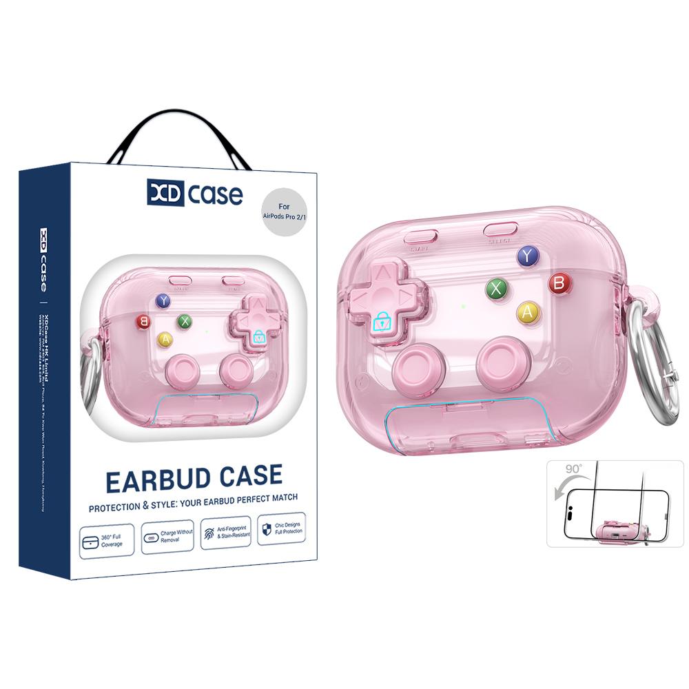 Retro Gaming Pro - Funda XDcase transparente con diseño de