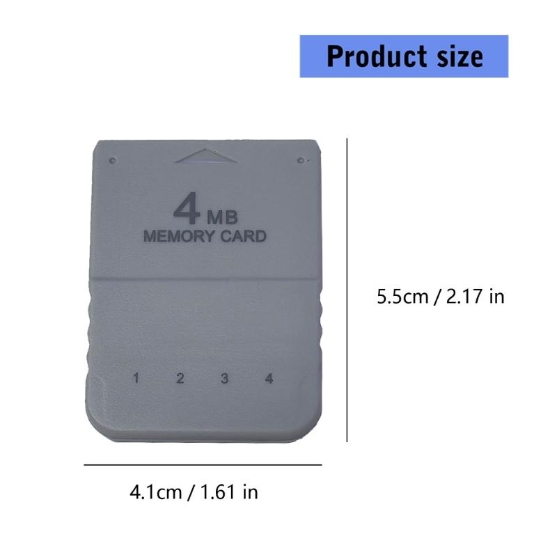 tarjeta memoria ligera 4MB 4Me - Memory Card Ps1 reseña y precio