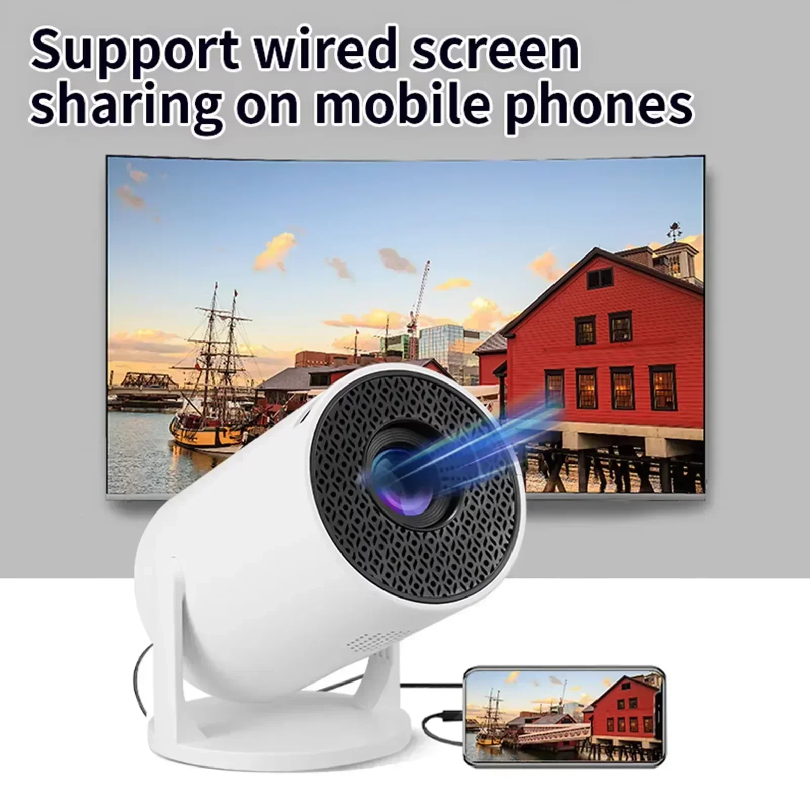 Mini proyector inteligente And - Retro Gaming Projector reseña y precio