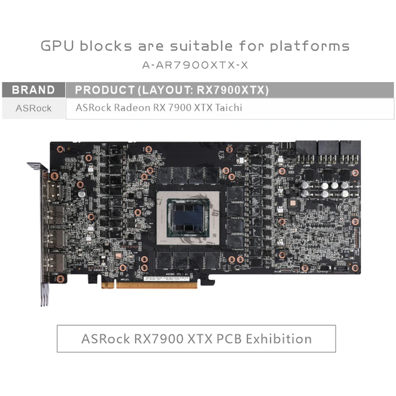 Bykski bloque de agua para ASR - Amd Vga Rx 7900 Xtx reseña y precio
