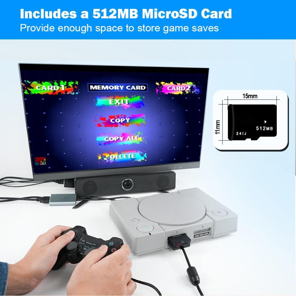 Tarjeta de memoria PSxMemCard  - Memory Card Ps1 reseña y precio