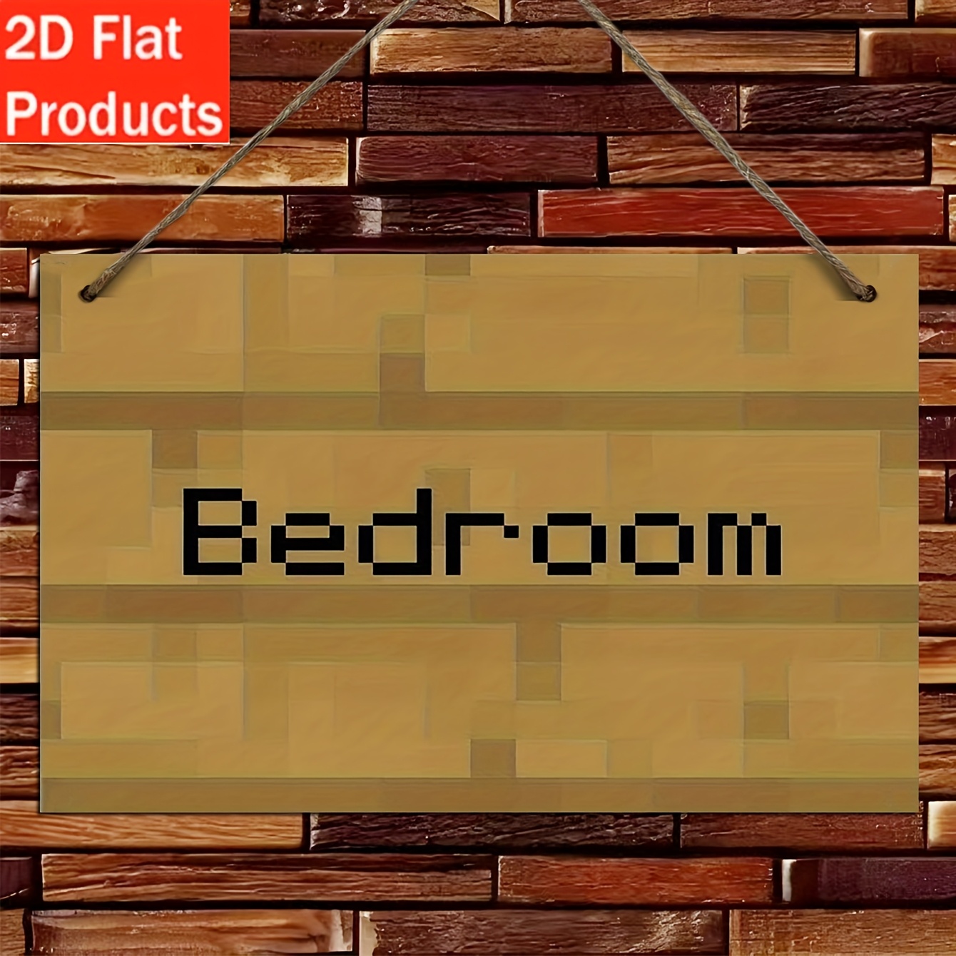 Letrero de dormitorio con dise - Retro Gaming Event reseña y precio