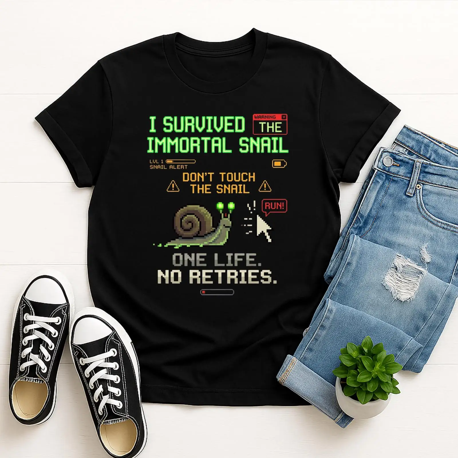 Camiseta divertida con meme de - Retro Gaming Meme reseña y precio