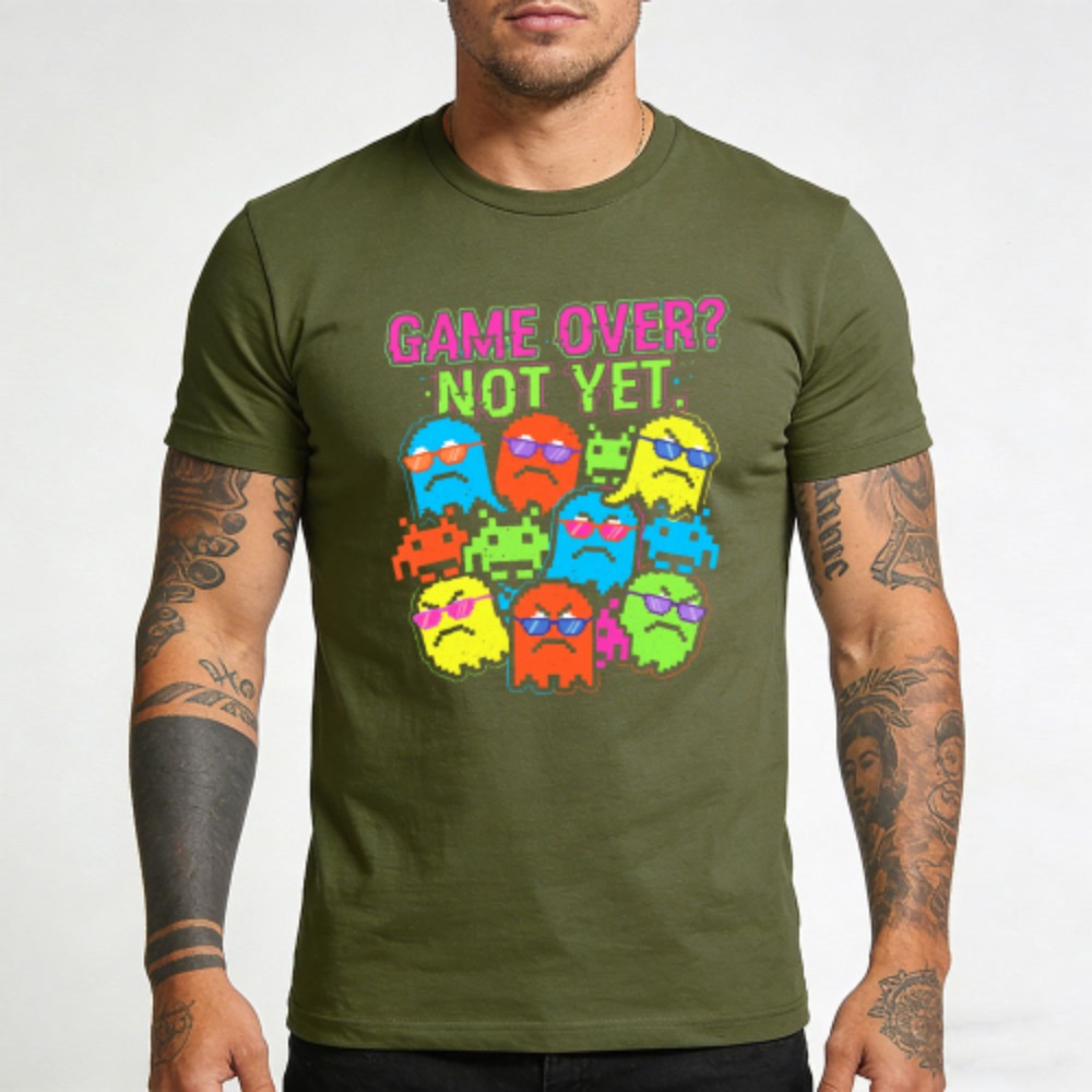 Camiseta de manga corta con cu - Retro Gaming Meme reseña y precio