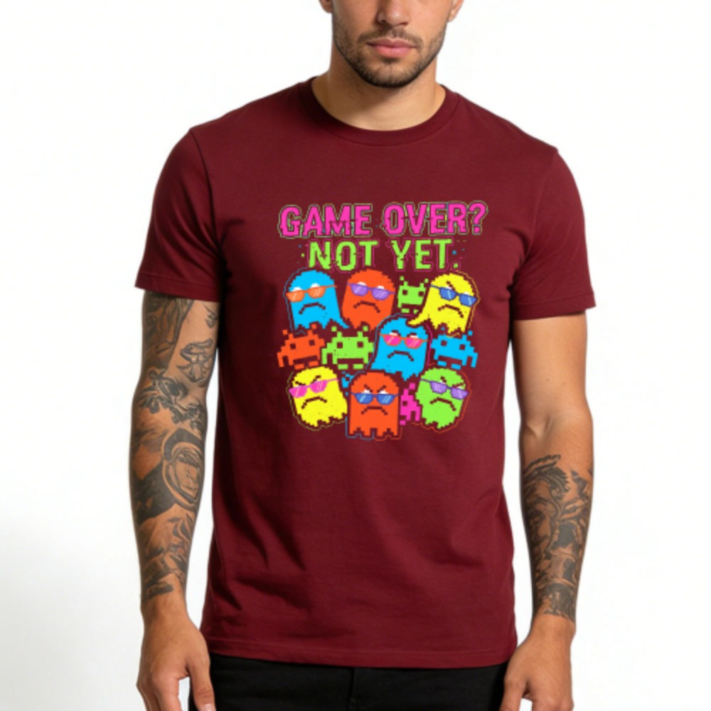 Camiseta de manga corta con cu - Retro Gaming Meme reseña y precio