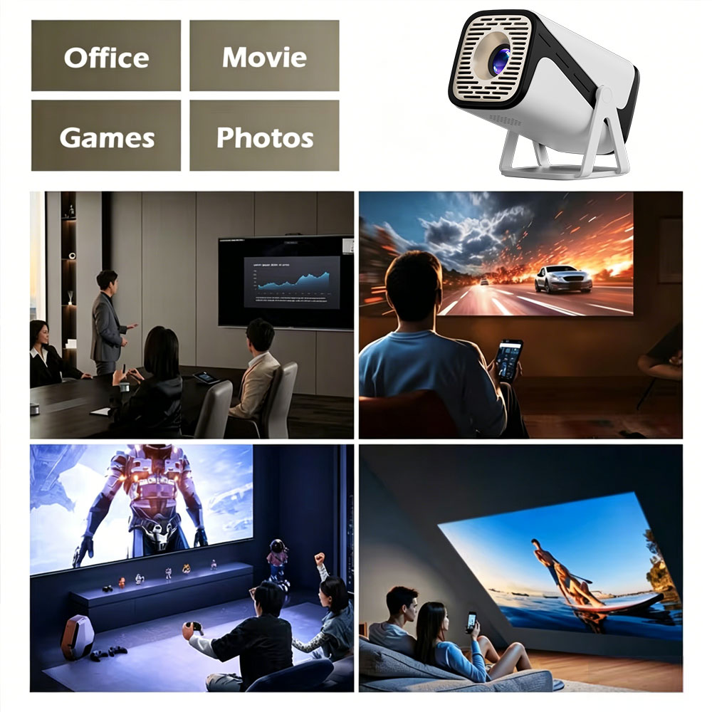 Mini Proyector Inteligente con - Retro Gaming Projector reseña y precio