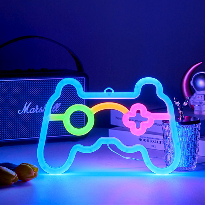 Luces de Neón para Gamers, Lám - Retro Gaming Projector reseña y precio
