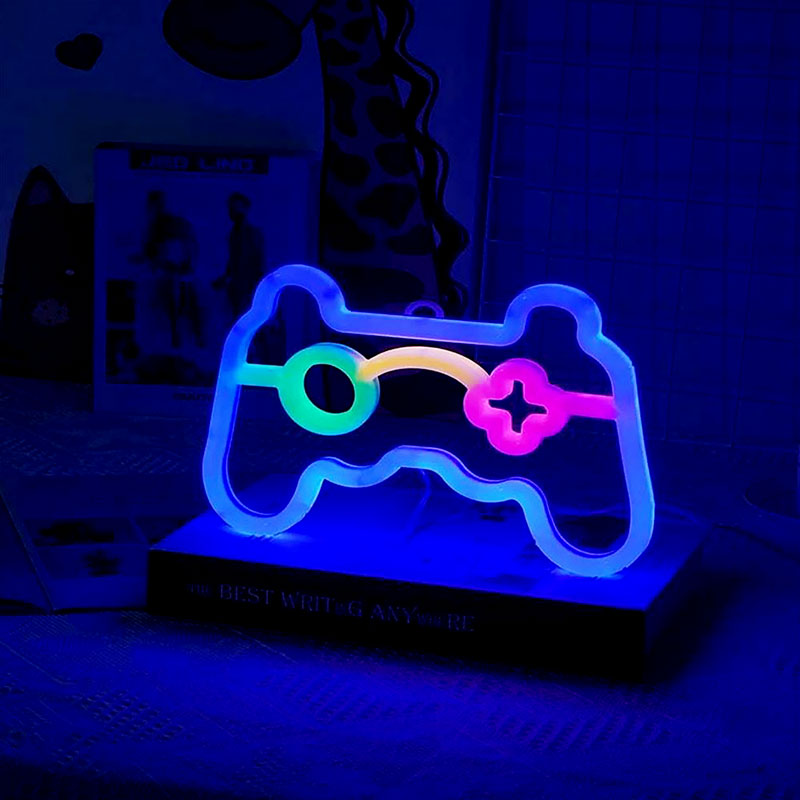 Luces de Neón para Gamers, Lám - Retro Gaming Projector reseña y precio