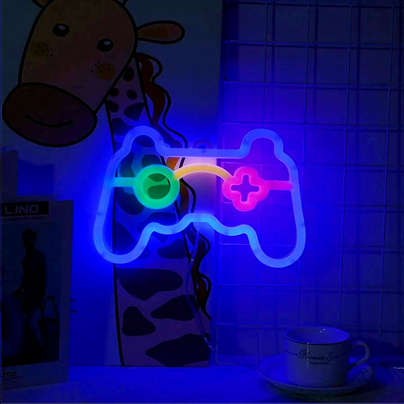 Luces de Neón para Gamers, Lám - Retro Gaming Projector reseña y precio