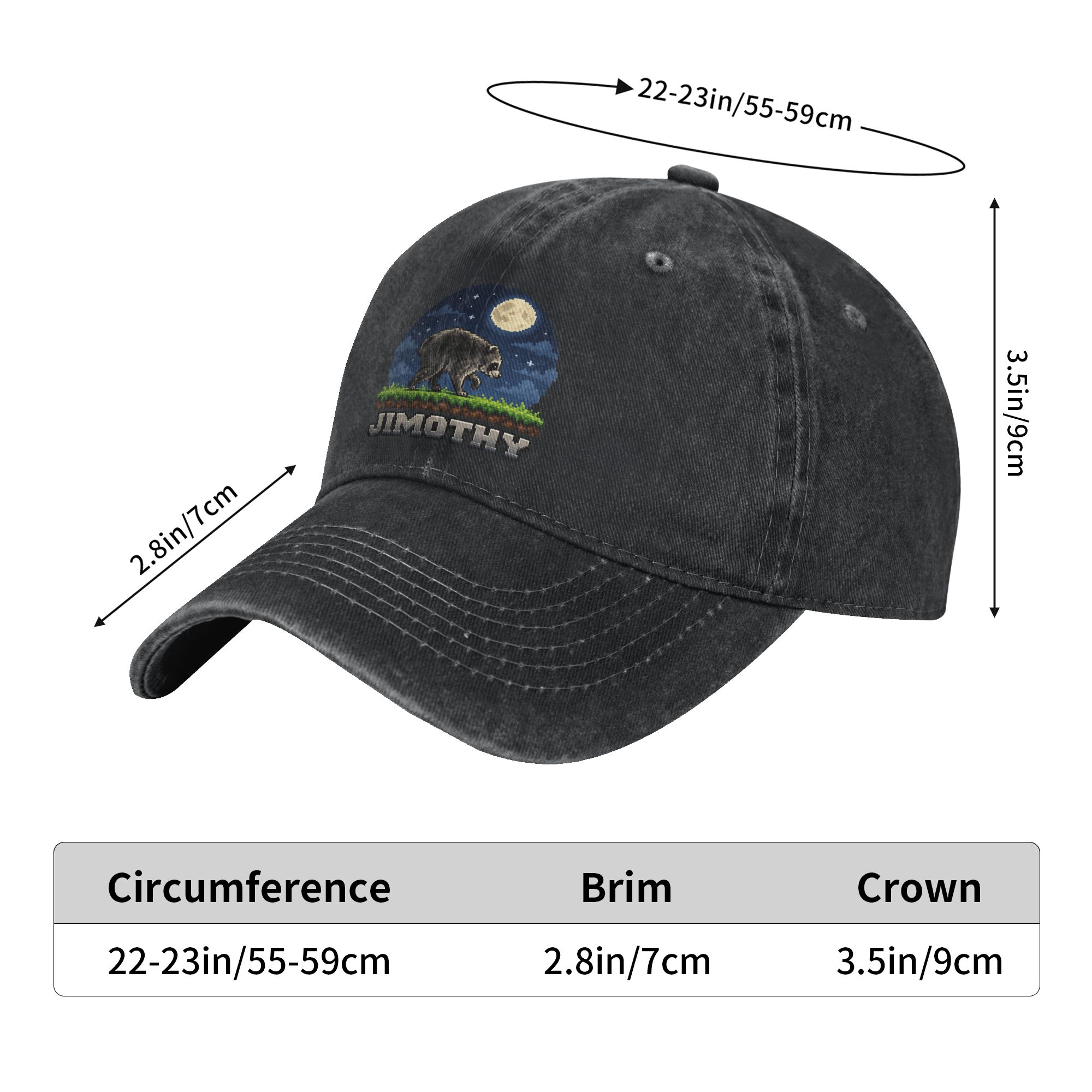 Gorra de béisbol casual Jimoth - Retro Gaming Meme reseña y precio