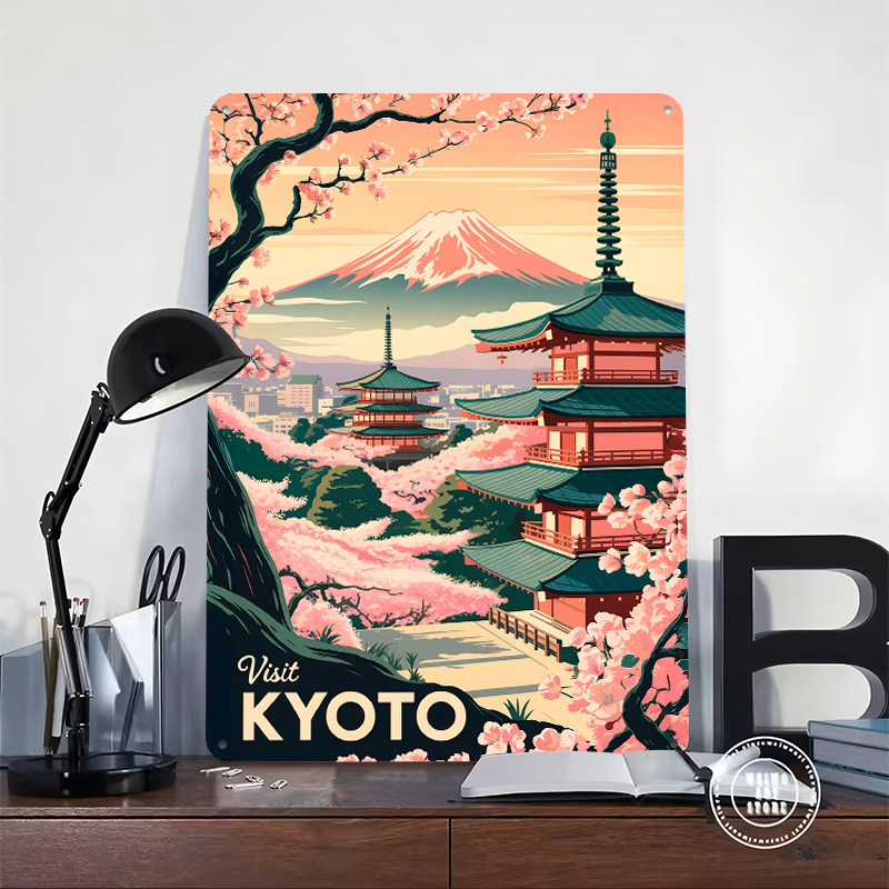 Visita a Kioto: Póster Metálic - Retro Gaming Kyoto reseña y precio