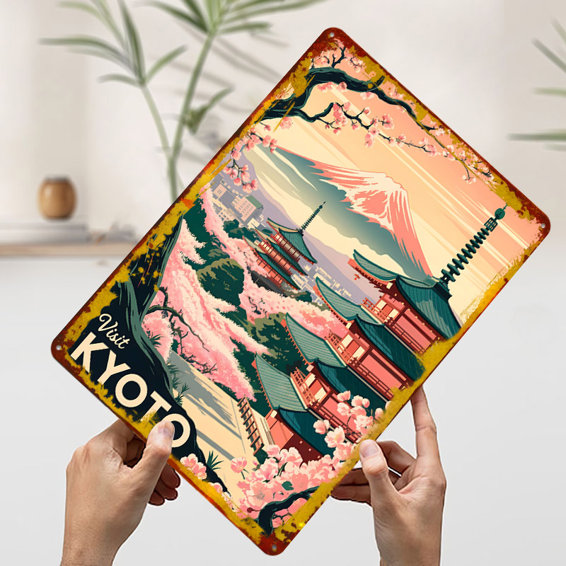 Visita a Kioto: Póster Metálic - Retro Gaming Kyoto reseña y precio