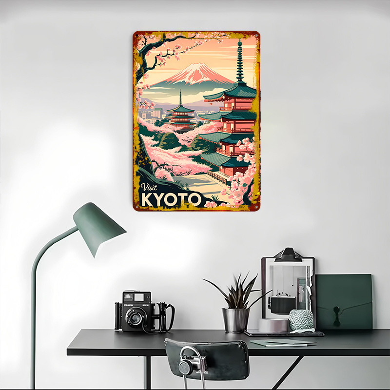 Visita a Kioto: Póster Metálic - Retro Gaming Kyoto reseña y precio