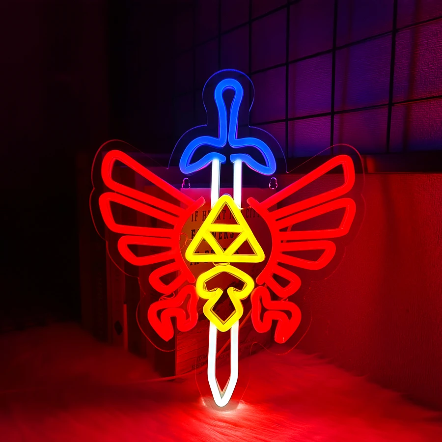 Letrero de neón LED con espada - Retro Gaming Projector reseña y precio